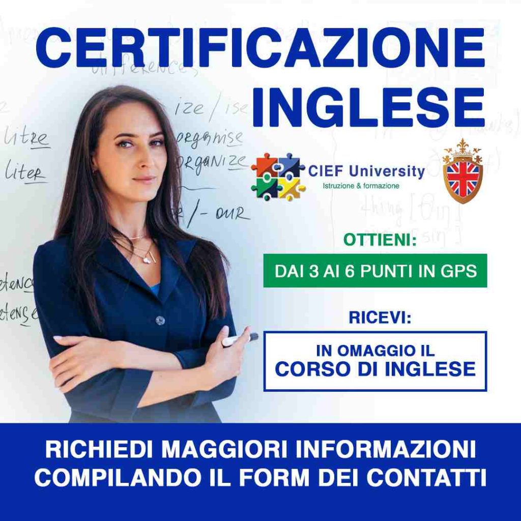 Certificazione Inglese