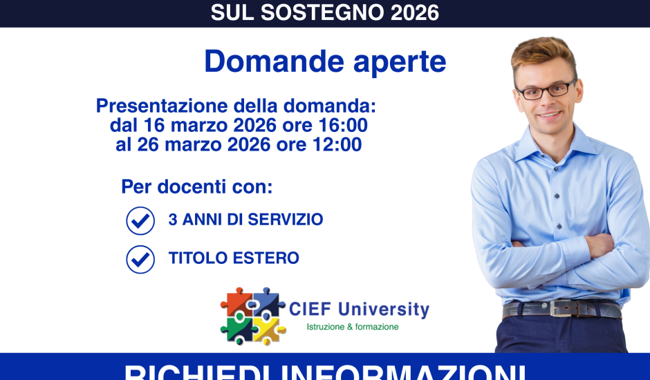 specializzazione sostegno